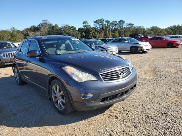 JNKAJ09E68M303139 - 2008 INFINITI EX35 BASE Մոխրագույն լուսանկար 4