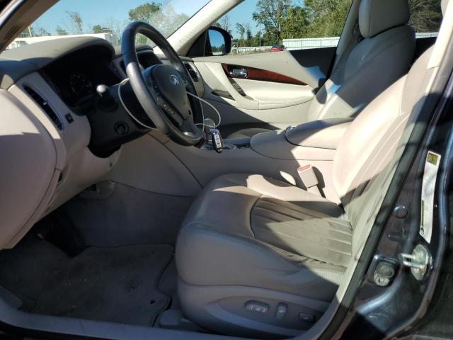 JNKAJ09E68M303139 - 2008 INFINITI EX35 BASE Մոխրագույն լուսանկար 7