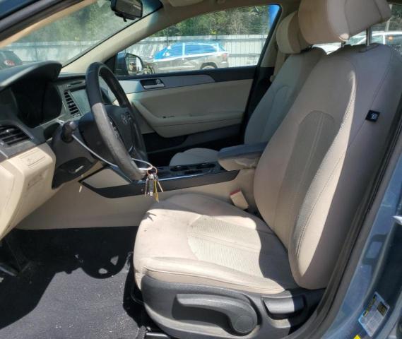 5NPE24AF5HH443477 - 2017 HYUNDAI SONATA SE BLUE photo 7