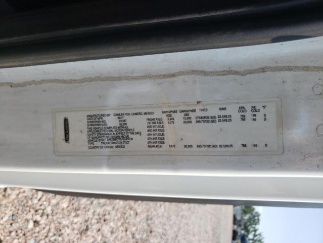 3AKJGBDV2JSGX9108 - 2018 FREIGHTLINER CASCADIA 1 Biały zdjęcie 10