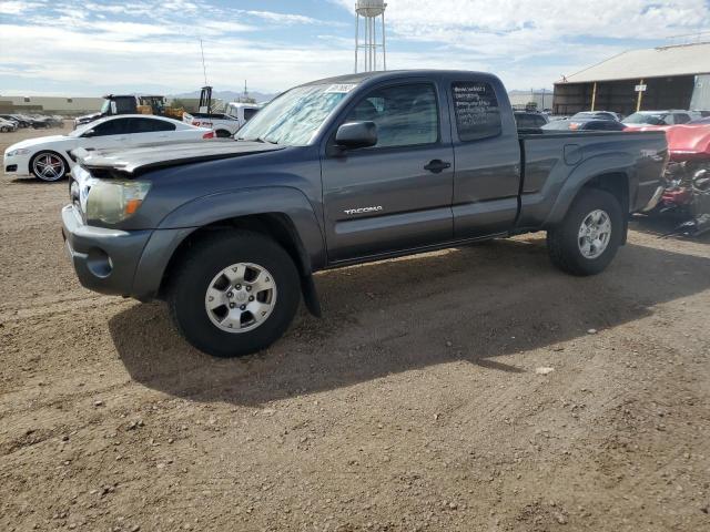 5TETU4GN3AZ687048 - 2010 TOYOTA TACOMA PRERUNNER ACCESS CAB GRAY photo 1