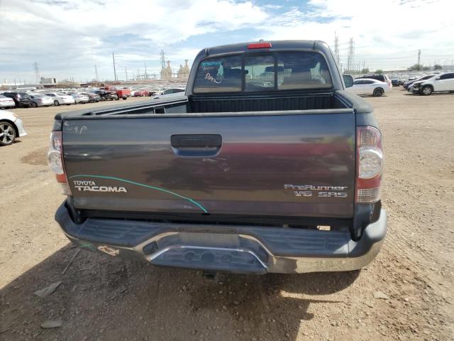 5TETU4GN3AZ687048 - 2010 TOYOTA TACOMA PRERUNNER ACCESS CAB GRAY photo 6