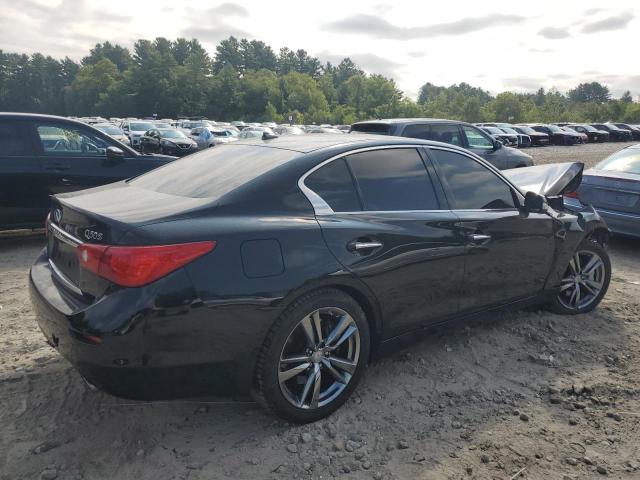 JN1BV7AR6EM691683 - 2014 INFINITI Q50 BASE BLACK photo 3