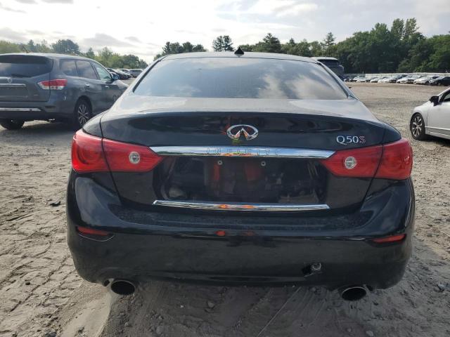 JN1BV7AR6EM691683 - 2014 INFINITI Q50 BASE BLACK photo 6