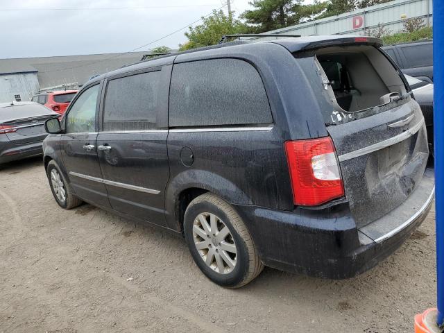 2A4RR8DG4BR616001 - 2011 CHRYSLER TOWN & COU TOURING L BLUE photo 2