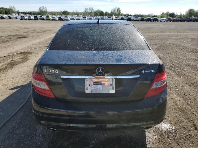 WDDGF8BB6BF548102 - 2011 MERCEDES-BENZ C 300 4MATIC BLACK photo 6