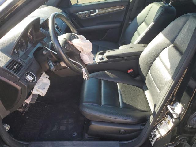 WDDGF8BB6BF548102 - 2011 MERCEDES-BENZ C 300 4MATIC BLACK photo 7