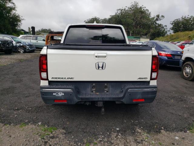 5FPYK3F74KB016474 - 2019 HONDA RIDGELINE RTL WHITE photo 6