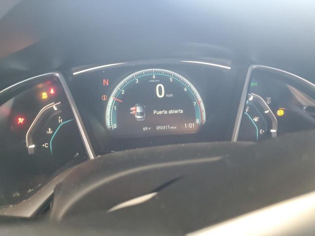 2HGFC2F76GH563515 - 2016 HONDA CIVIC EX წითელი ფოტო 9