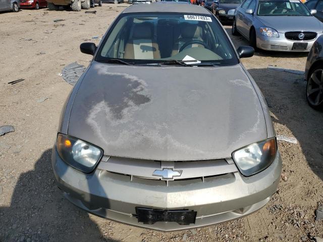 1G1JC52F057148554 - 2005 CHEVROLET CAVALIER TAN photo 5