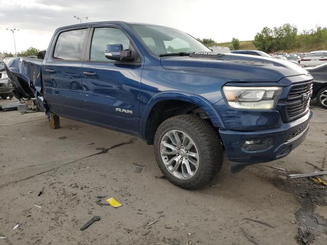 1C6SRFJT4NN224058 - 2022 RAM 1500 LARAMIE BLUE photo 4