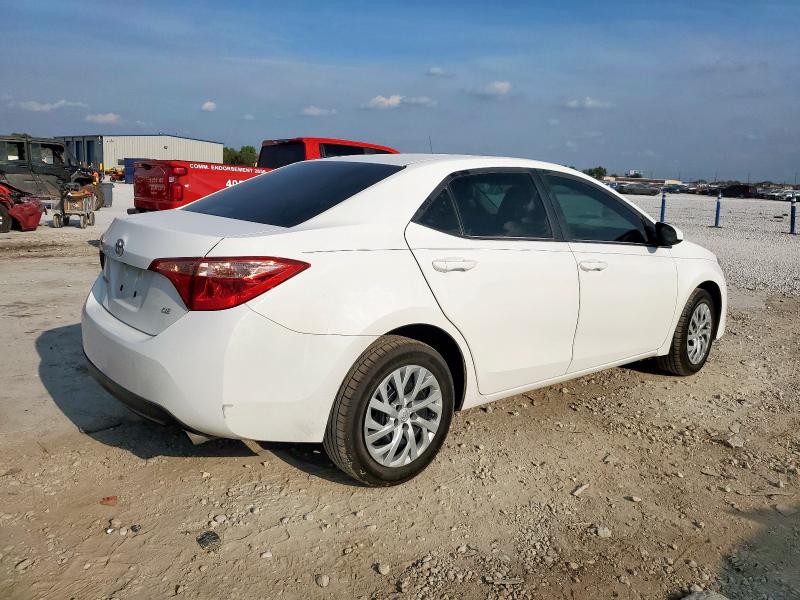 5YFBURHE8KP866121 - 2019 TOYOTA COROLLA L WHITE photo 3