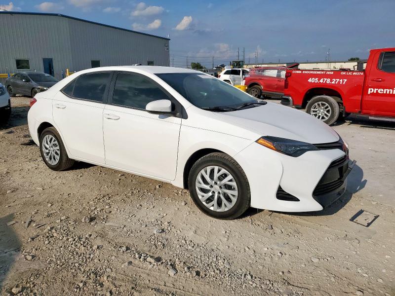 5YFBURHE8KP866121 - 2019 TOYOTA COROLLA L WHITE photo 4