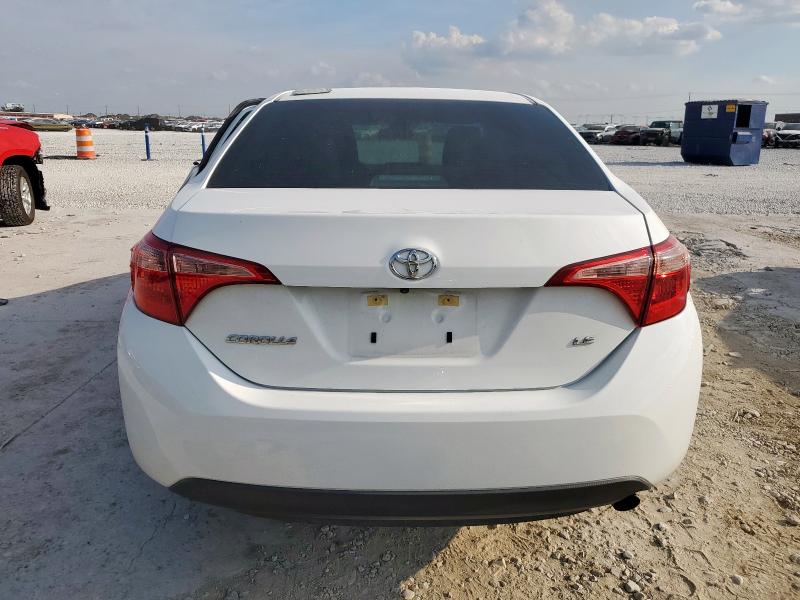 5YFBURHE8KP866121 - 2019 TOYOTA COROLLA L WHITE photo 6