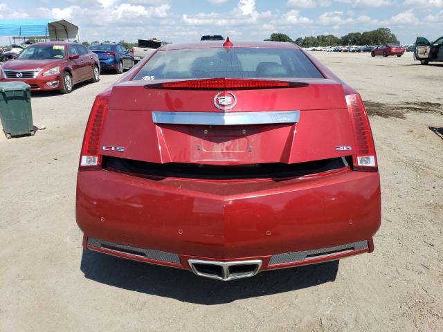 1G6DC1E33E0141334 - 2014 CADILLAC CTS PERFORMANCE COLLECTION RED photo 6