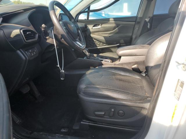 5NMS33AD3LH142320 - 2020 HYUNDAI SANTA FE SEL WHITE photo 7