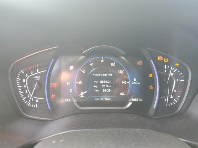 5NMS33AD3LH142320 - 2020 HYUNDAI SANTA FE SEL WHITE photo 9