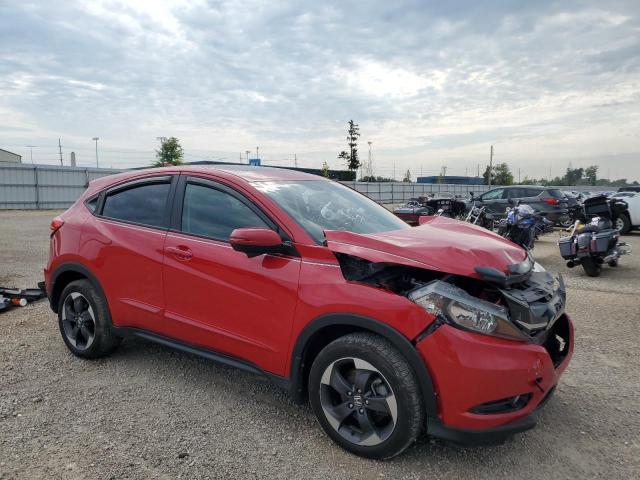 3CZRU6H56JG702667 - 2018 HONDA HR-V EX RED photo 4