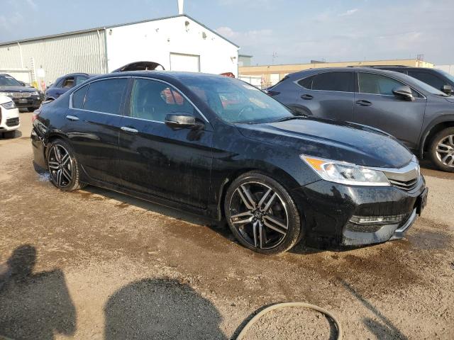 1HGCR2F53HA802745 - 2017 HONDA ACCORD SPORT Қара фото 4