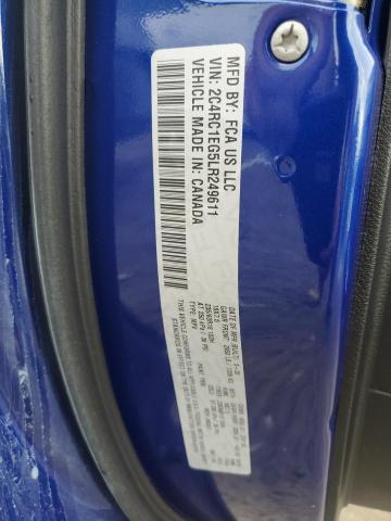 2C4RC1EG5LR249611 - 2020 CHRYSLER PACIFICA TOURING L PLUS BLUE photo 13