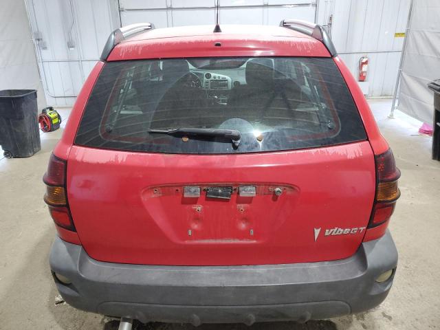 5Y2SL65816Z406410 - 2006 PONTIAC VIBE 红色 照片 6