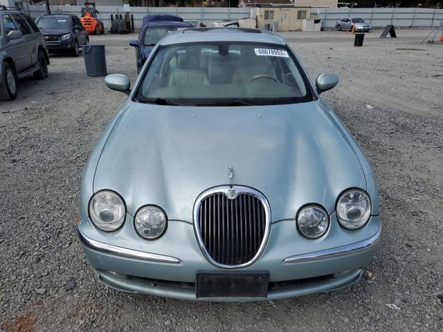 SAJEA01T34FN12271 - 2004 JAGUAR S-TYPE BLUE photo 5