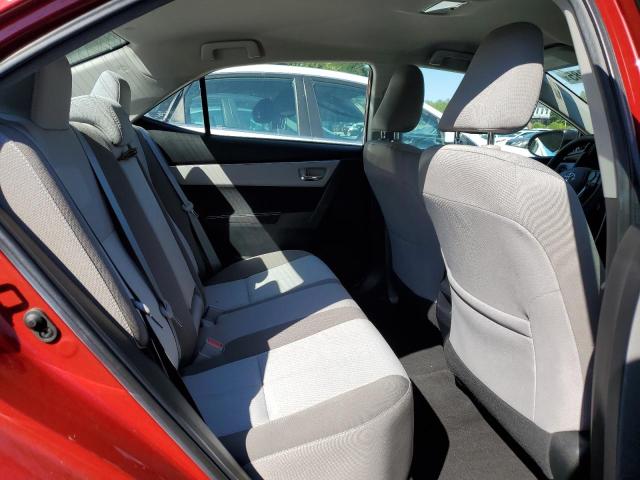 2T1BURHE9KC227164 - 2019 TOYOTA COROLLA L RED photo 10