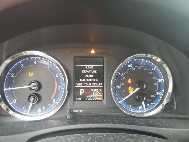 2T1BURHE9KC227164 - 2019 TOYOTA COROLLA L RED photo 9