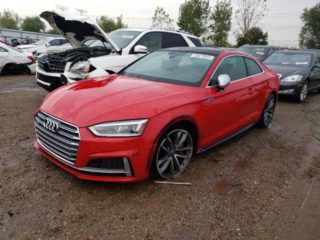 WAUP4AF51JA002330 - 2018 AUDI S5 PREMIUM PLUS წითელი ფოტო 1