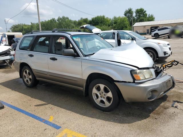 JF1SG65623H770782 - 2003 SUBARU FORESTER 2.5XS Plata foto 4
