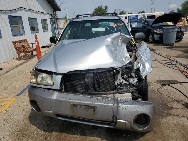 JF1SG65623H770782 - 2003 SUBARU FORESTER 2.5XS Plata foto 5