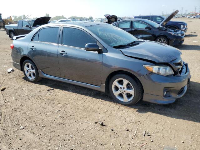 2T1BU4EE9BC713190 - 2011 TOYOTA COROLLA BASE 灰色 照片 4