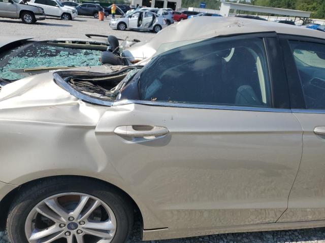 3FA6P0HD3JR266424 - 2018 FORD FUSION SE 棕色 照片 10