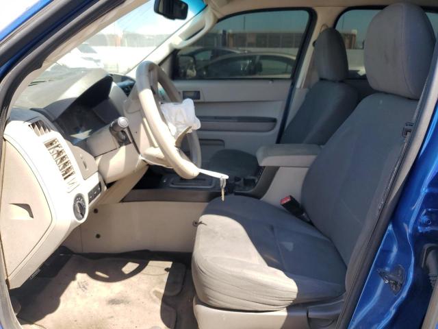 1FMCU0C70CKB25031 - 2012 FORD ESCAPE XLS BLUE photo 7