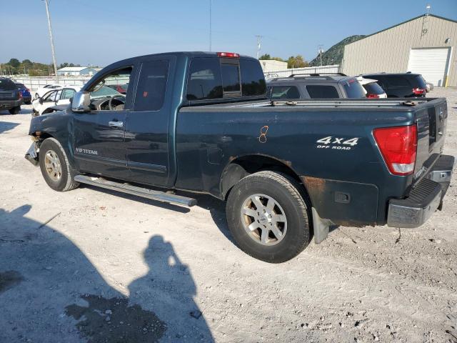 1N6BA06B46N558652 - 2006 NISSAN TITAN XE GREEN photo 2