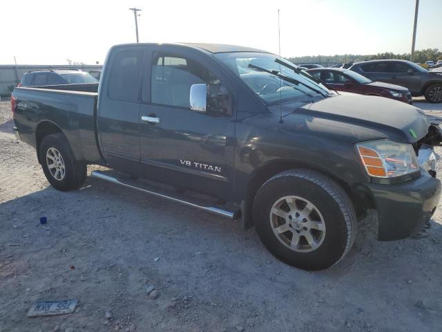 1N6BA06B46N558652 - 2006 NISSAN TITAN XE GREEN photo 4