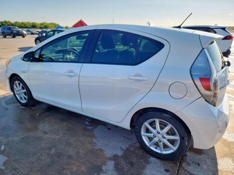 JTDKDTB38D1545515 - 2013 TOYOTA PRIUS C WHITE photo 2