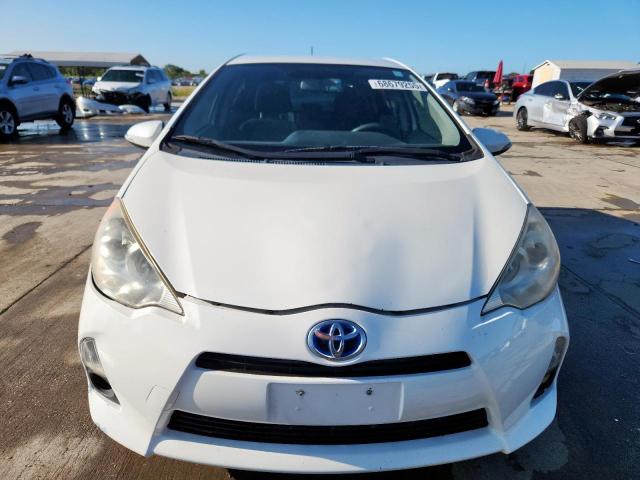 JTDKDTB38D1545515 - 2013 TOYOTA PRIUS C WHITE photo 5