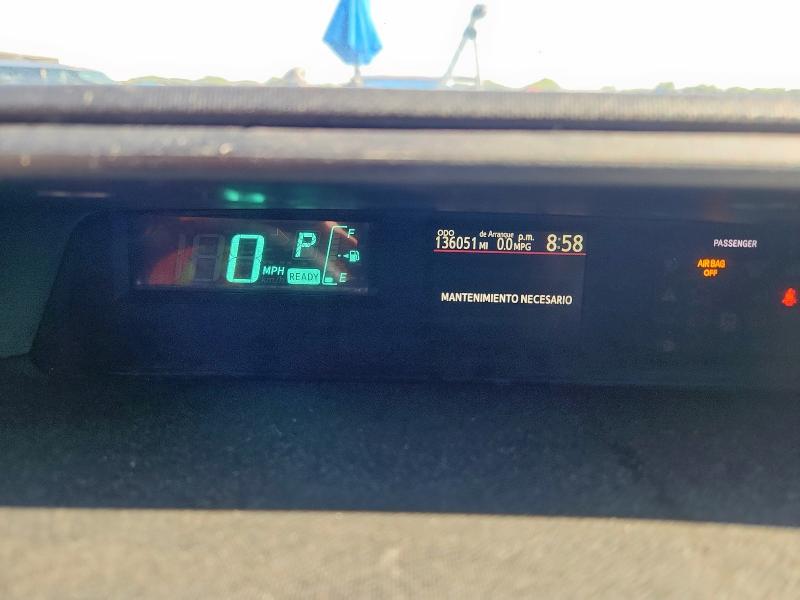 JTDKDTB38D1545515 - 2013 TOYOTA PRIUS C WHITE photo 9