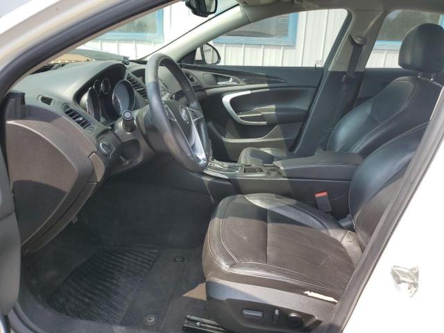 2G4GR5EK8C9114541 - 2012 BUICK REGAL WHITE photo 7