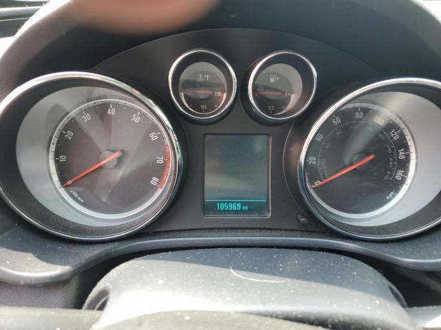 2G4GR5EK8C9114541 - 2012 BUICK REGAL WHITE photo 9