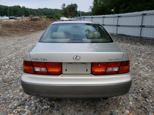 JT8BF28G3W5014151 - 1998 LEXUS ES 300 BEIGE photo 6