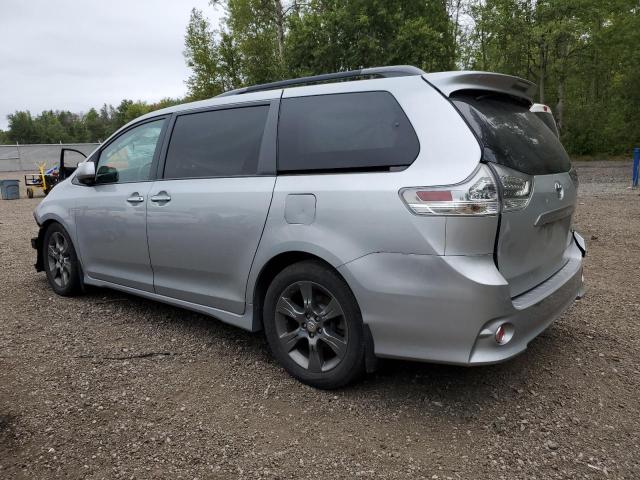 5TDXK3DC3FS678049 - 2015 TOYOTA SIENNA SPORT SILVER photo 2