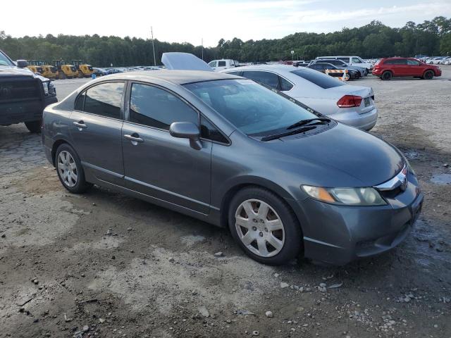 2HGFA16559H367244 - 2009 HONDA CIVIC LX GRAY photo 4