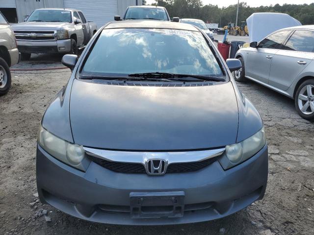 2HGFA16559H367244 - 2009 HONDA CIVIC LX GRAY photo 5