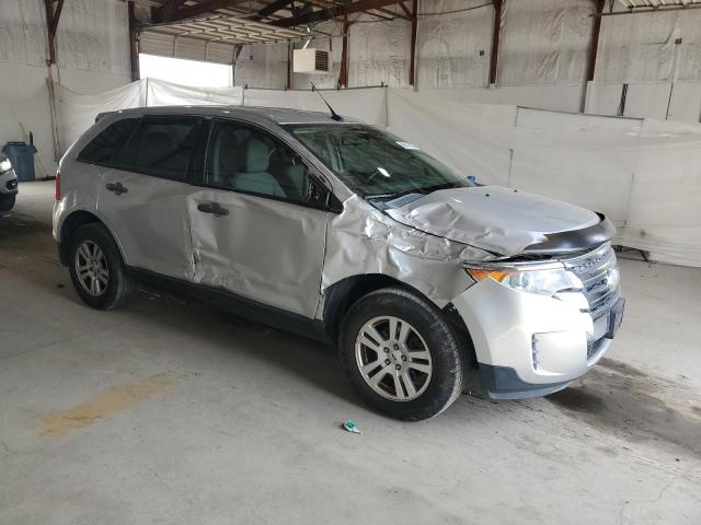 2FMDK3GCXDBA76645 - 2013 FORD EDGE SE ვერცხლისფერი ფოტო 4