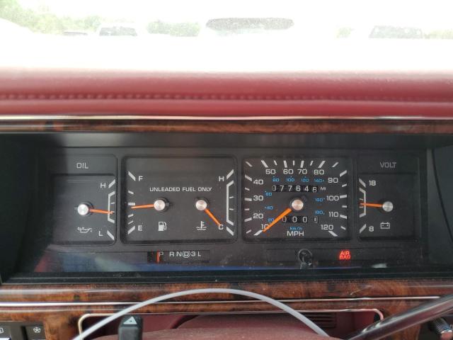 1C3XV66LXND859976 - 1992 CHRYSLER NEW YORKER FIFTH AVENUE SILVER photo 9