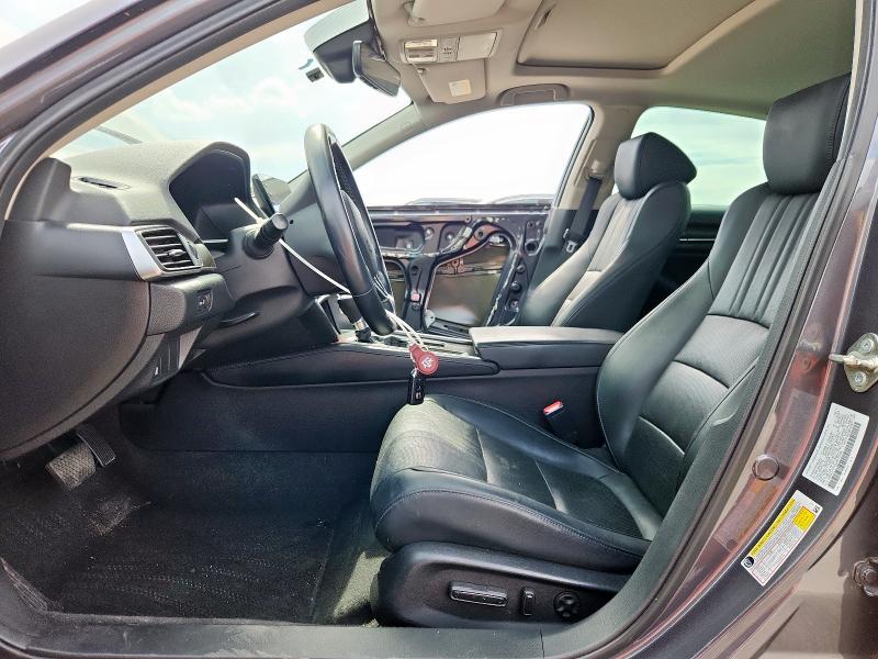 1HGCV1F50JA070568 - 2018 HONDA ACCORD EXL ნაცრისფერი ფოტო 7