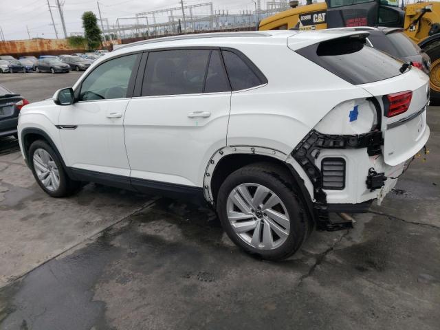 1V2WC2CA8MC241227 - 2021 VOLKSWAGEN ATLAS CROS SE WHITE photo 2