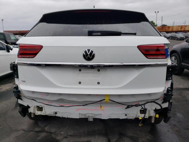 1V2WC2CA8MC241227 - 2021 VOLKSWAGEN ATLAS CROS SE WHITE photo 6